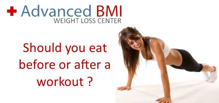 Should you eat before or after a workout - Advanced BMI Lebanon - Dr ...
