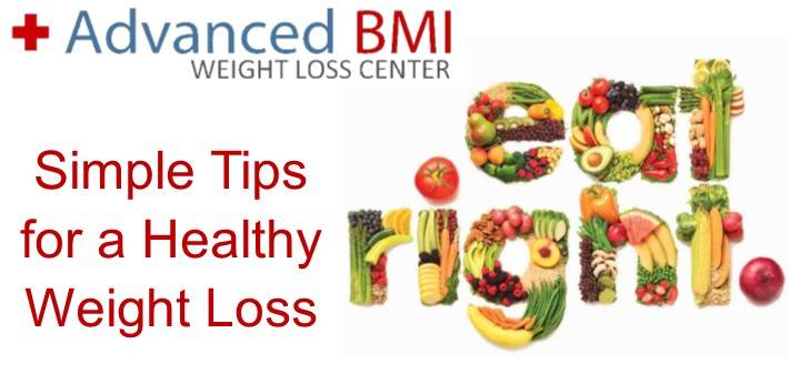 Simple Tips for a Healthy Weight Loss